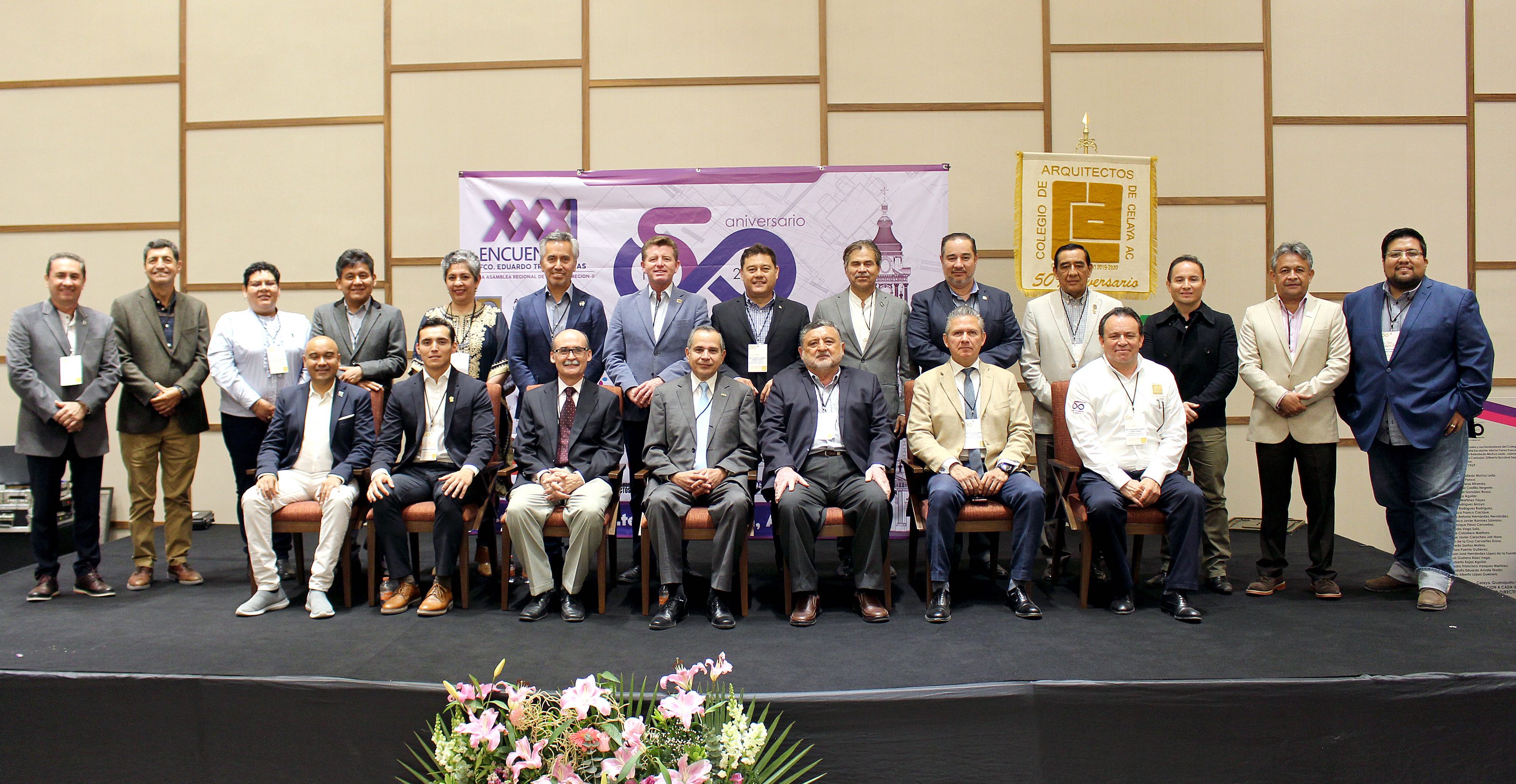 Presidentes de Colegios Asociados de la Región II FCARM